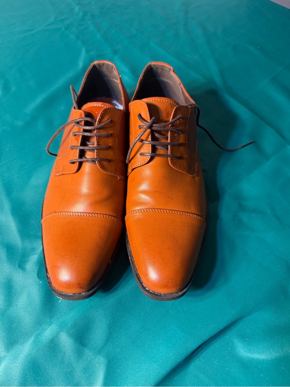 Men's Classic Cap-Toe Oxford Dress Shoes - Tan